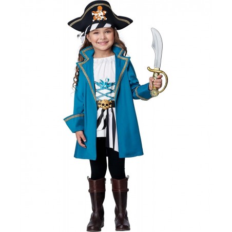 Girl's Petite Pirate Costume for Toddlers $36.46 Kids' Costumes