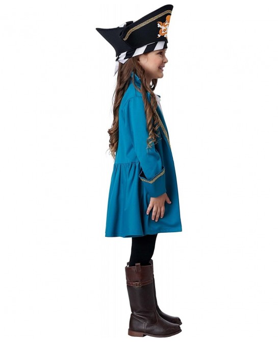 Girl's Petite Pirate Costume for Toddlers $36.46 Kids' Costumes