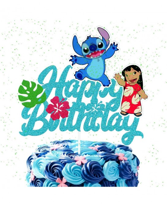 Happy Birthday Cake Topper Animal Cake Decoration Bday Party Decor for Girls Boys Children Kids Men Women Birthday Celebratio...