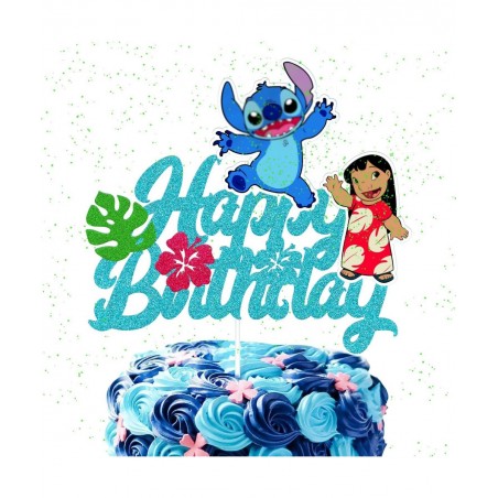 Happy Birthday Cake Topper Animal Cake Decoration Bday Party Decor for Girls Boys Children Kids Men Women Birthday Celebratio...