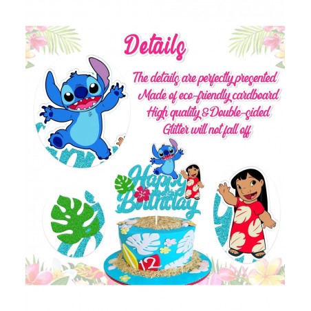Happy Birthday Cake Topper Animal Cake Decoration Bday Party Decor for Girls Boys Children Kids Men Women Birthday Celebratio...