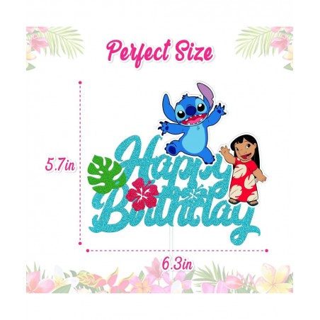 Happy Birthday Cake Topper Animal Cake Decoration Bday Party Decor for Girls Boys Children Kids Men Women Birthday Celebratio...