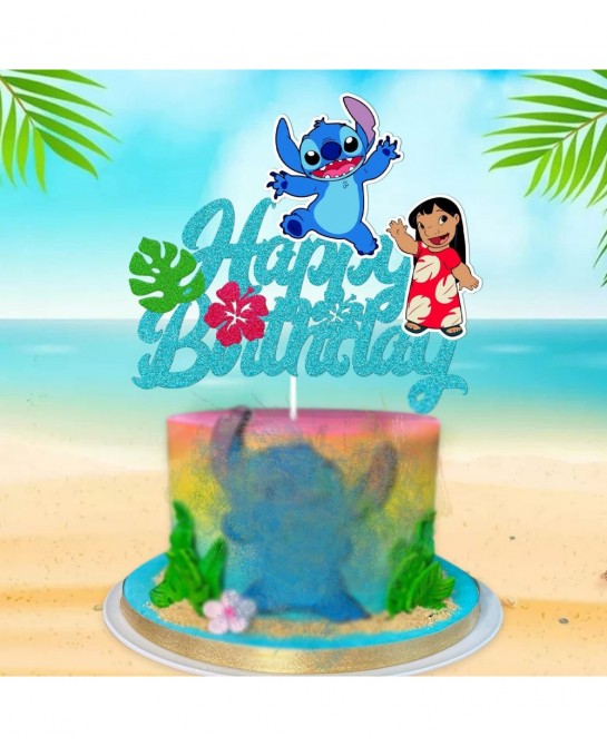 Happy Birthday Cake Topper Animal Cake Decoration Bday Party Decor for Girls Boys Children Kids Men Women Birthday Celebratio...