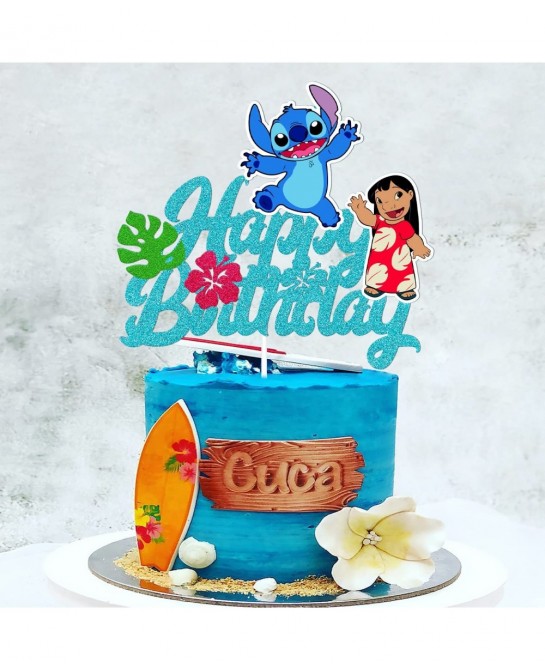 Happy Birthday Cake Topper Animal Cake Decoration Bday Party Decor for Girls Boys Children Kids Men Women Birthday Celebratio...