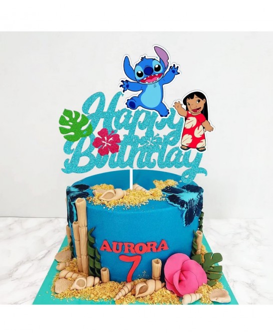 Happy Birthday Cake Topper Animal Cake Decoration Bday Party Decor for Girls Boys Children Kids Men Women Birthday Celebratio...
