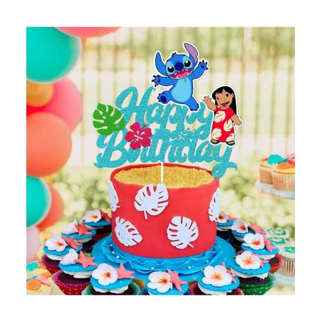 Happy Birthday Cake Topper Animal Cake Decoration Bday Party Decor for Girls Boys Children Kids Men Women Birthday Celebratio...