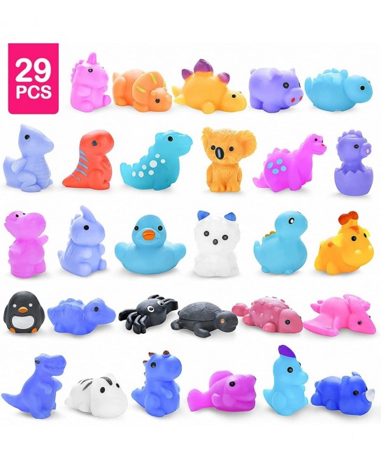 Mochi Squishy Toys Kids Mini Kawaii squishies Fidget Stress Relief Toy Cheap Party Favors Squishy Animals Fruit Bulk for Clas...