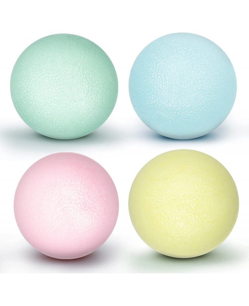 Squish Stress Ball Fidget Toy 4 Pack Macaron Cute Stress Balls for Kids and Adults Relieve Stress Anxiety Hand Exercise Senso...