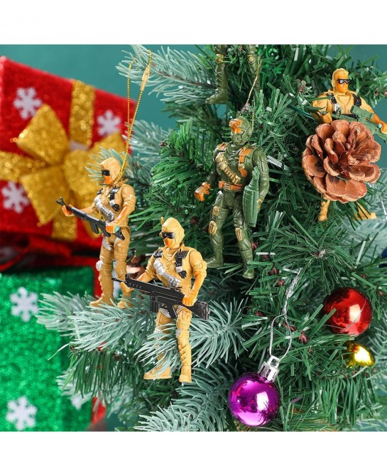 43 Pack Army Men and Swat Team Soldiers Figures Soldiers Figures Playset with Weapon Accessories Team Figure Military Playset...