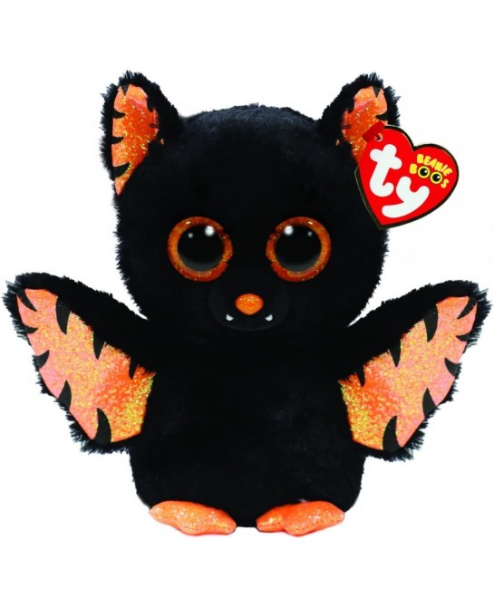 Beanie Mortimer - Black and Orange Bat - 6 $31.11 Stuffed Animals & Teddy Bears