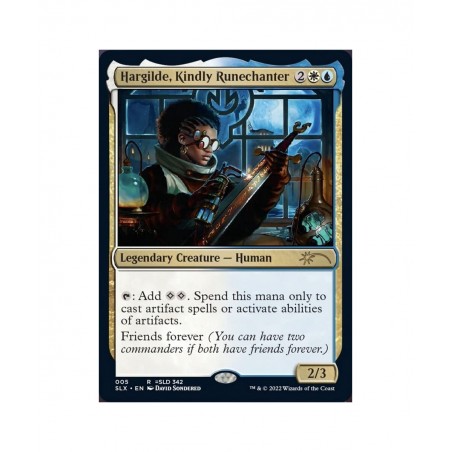 Magic: the Gathering - Hargilde Kindly Runechanter (005) - Universes Within $10.36 Trading Cards & Accessories