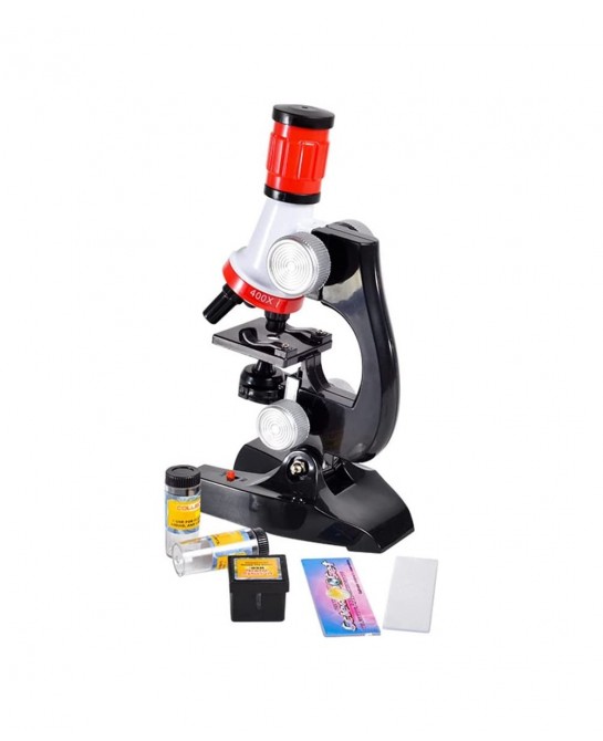 N//A Children's 1200X Adjustable Focus Microscope Black $41.50 Children's Optics