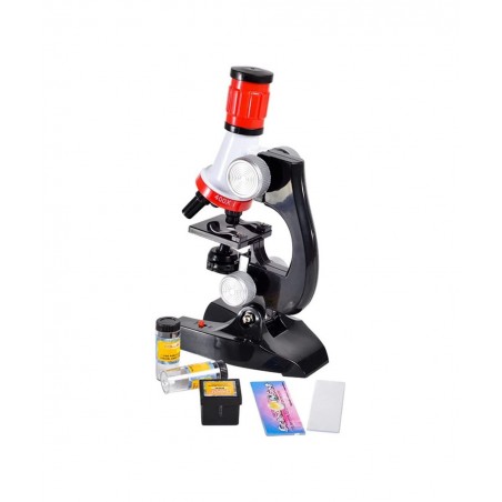 N//A Children's 1200X Adjustable Focus Microscope Black $41.50 Children's Optics