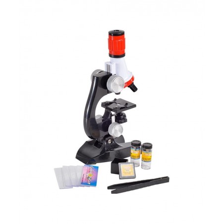 N//A Children's 1200X Adjustable Focus Microscope Black $41.50 Children's Optics
