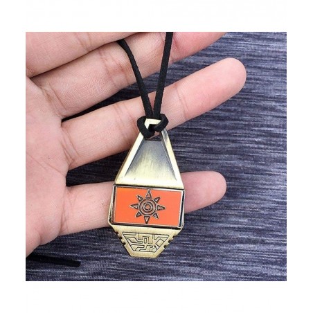 Anime Digital Monster Magnet Evolution Badge Necklace Costume Cosplay Jewelry Gift For Collection $34.19 Kids' Dress-Up Acces...