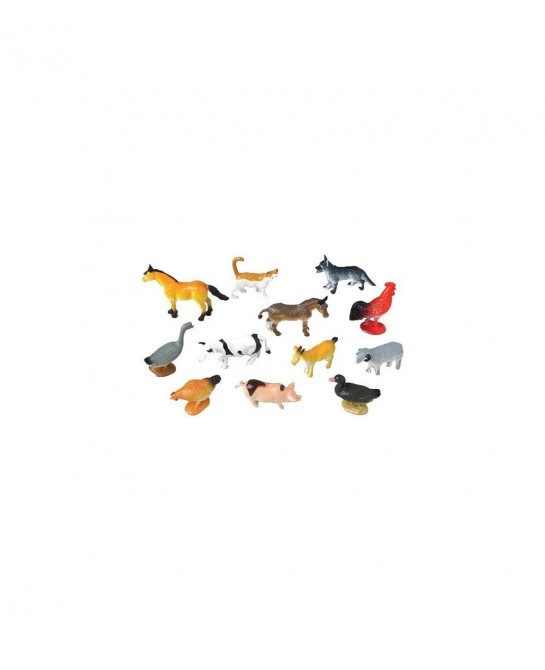 Mini Farm Animals (1 Dozen) $15.62 Play Figure Playsets