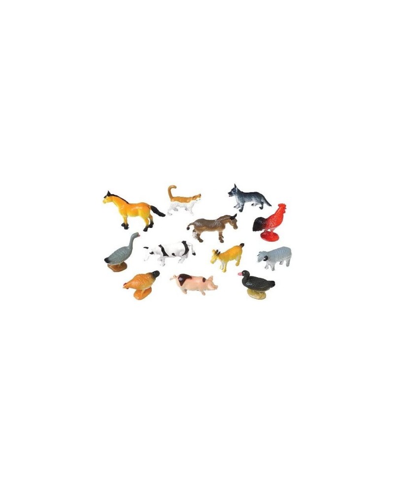 Mini Farm Animals (1 Dozen) $15.62 Play Figure Playsets