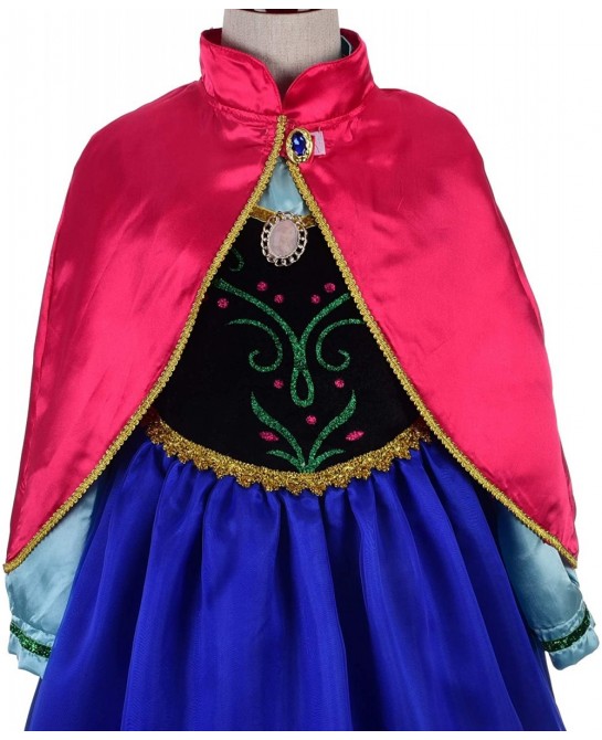 Girls' Ice Princess Sister Costume Dresses Birthday Halloween Christmas Fancy Party Outfit Size 3-10 $39.14 Kids' Costumes