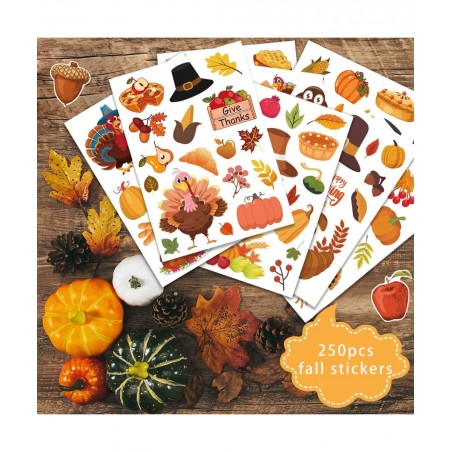 Nramoss DIY Fall Picture Craft Frame Kits for Kids 30 Packs Make Your Own Picture Frames Thanksgiving Crafts Classroom Game F...