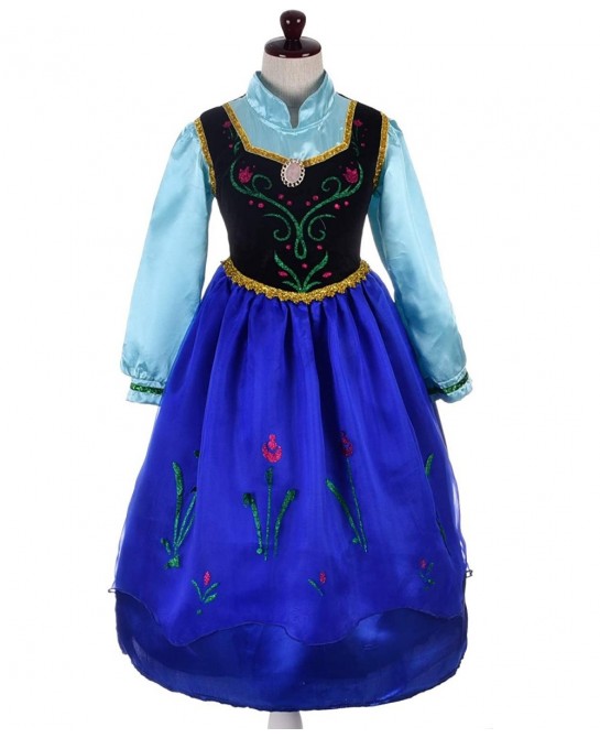 Girls' Ice Princess Sister Costume Dresses Birthday Halloween Christmas Fancy Party Outfit Size 3-10 $39.14 Kids' Costumes