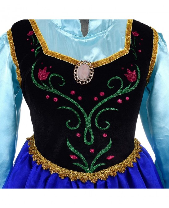 Girls' Ice Princess Sister Costume Dresses Birthday Halloween Christmas Fancy Party Outfit Size 3-10 $39.14 Kids' Costumes