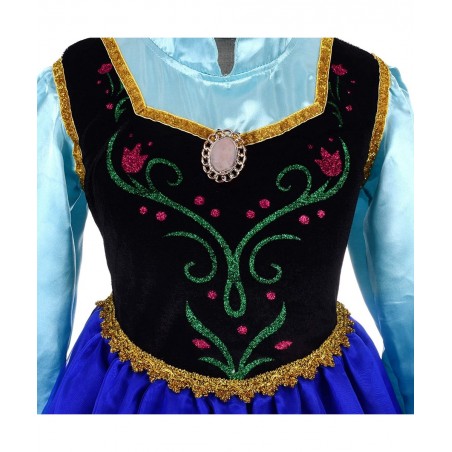 Girls' Ice Princess Sister Costume Dresses Birthday Halloween Christmas Fancy Party Outfit Size 3-10 $39.14 Kids' Costumes