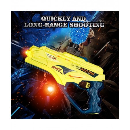 Gel Ball Blaster Gun Electric Splatter Ball Blaster Gel Gun Toy Pistol Splat Gun Automatic with 550000 Water Beads Outdoor Ga...