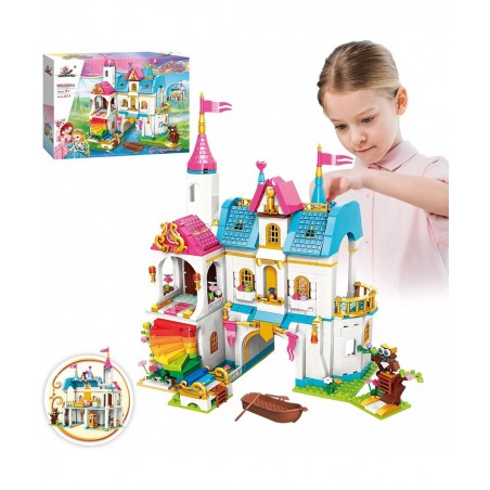 Friends Heartlake Castle Building Blocks Set for Girls Princess Castle Palace Building Bricks Kit Roleplay STEM Toy for Kids ...