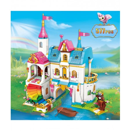 Friends Heartlake Castle Building Blocks Set for Girls Princess Castle Palace Building Bricks Kit Roleplay STEM Toy for Kids ...