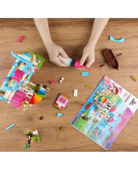 Friends Heartlake Castle Building Blocks Set for Girls Princess Castle Palace Building Bricks Kit Roleplay STEM Toy for Kids ...