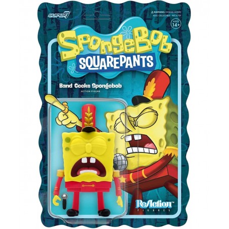 Spongebob Squarepants: Band Geeks Spongebob Reaction Figure Multicolor $33.79 Action Figures
