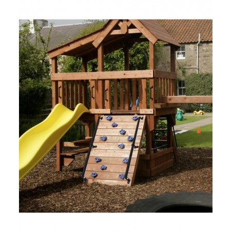 2 Playground Safety Handles Glow-in-The-Dark Non-Slip Handle 38 Inch Swing Set Ladder House Tree House Toy Structure Large Bl...