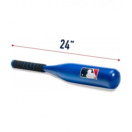 MLB Jumbo Kids Plastic Baseball Bat - Backyard Baseball Bat with Large Barrel for Kids + Toddlers - Kids Fat Plastic Bat - Re...
