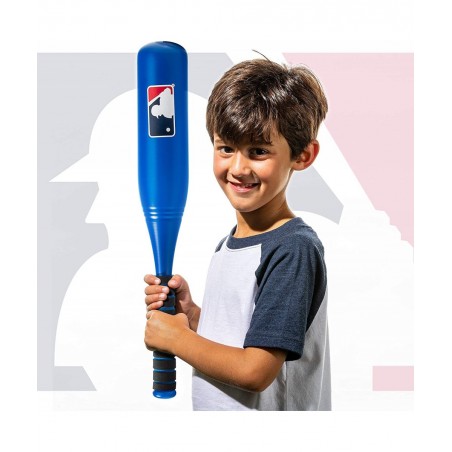MLB Jumbo Kids Plastic Baseball Bat - Backyard Baseball Bat with Large Barrel for Kids + Toddlers - Kids Fat Plastic Bat - Re...
