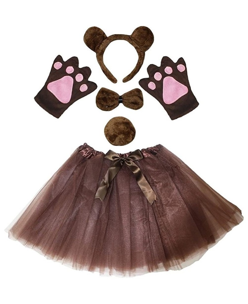 Combined Animal Headband Bowtie Tail Tutu 5pc Girl Costume 1-5y $33.43 Kids' Costumes
