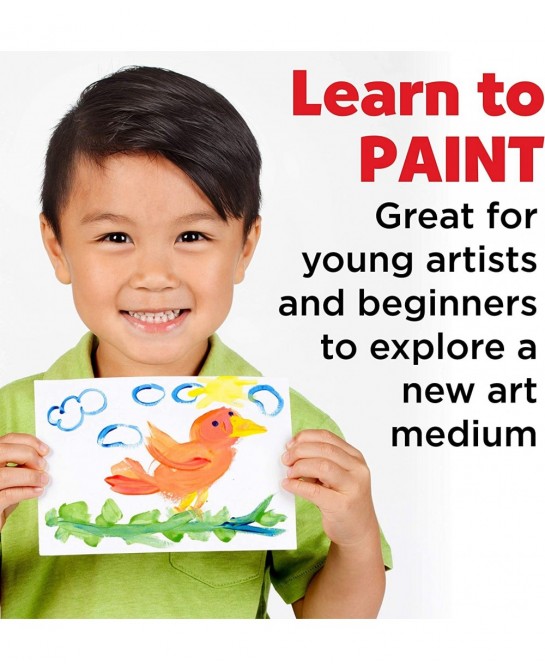 Young Artist Learn to Paint Set - Washable Paint Set for Kids $30.68 Kids' Drawing & Writing Boards