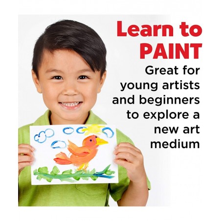 Young Artist Learn to Paint Set - Washable Paint Set for Kids $30.68 Kids' Drawing & Writing Boards