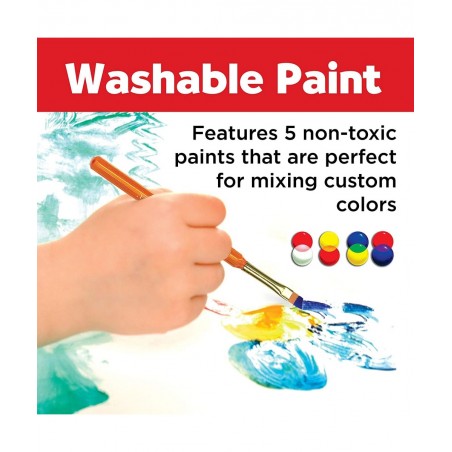 Young Artist Learn to Paint Set - Washable Paint Set for Kids $30.68 Kids' Drawing & Writing Boards