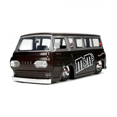 M&M's 1:24 1965 Ford Econoline Die-cast Car with Red Figure $44.51 Kids' Play Buses