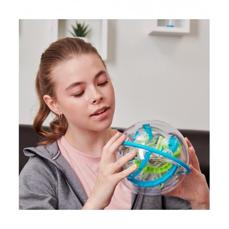 Perplexus Rebel 3D Maze Game Sensory Fidget Toy Brain Teaser Gravity Maze Puzzle Ball with 70 Obstacles for Adults & Kids Age...