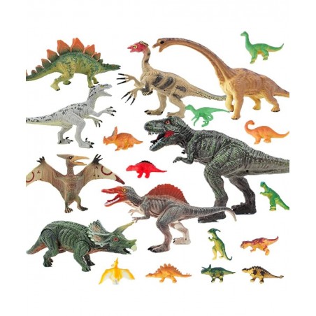 Kids Dinosaur Figures Toys 3-7 Inch Plastic Dinosaur Playset STEM Educational Realistic Dinosaur Figurine for Boys Girls Todd...