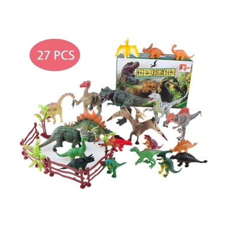 Kids Dinosaur Figures Toys 3-7 Inch Plastic Dinosaur Playset STEM Educational Realistic Dinosaur Figurine for Boys Girls Todd...
