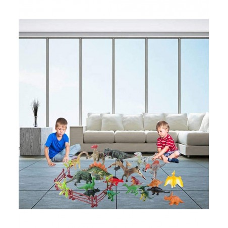 Kids Dinosaur Figures Toys 3-7 Inch Plastic Dinosaur Playset STEM Educational Realistic Dinosaur Figurine for Boys Girls Todd...