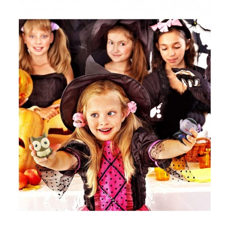 12 Pcs Halloween Toys Slow Rising Halloween Party Favors Pumpkin Zombie Cat Mummy Vampire Soft Toy Teens Stress Relief Toys G...