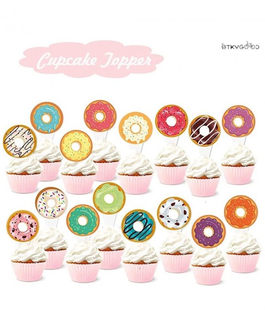 Donut Birthday Party Decorations Set Donut Party Decorations Donut Grow Up Party Supplies Donut Balloons&Banner Decorations D...