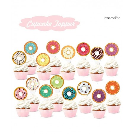 Donut Birthday Party Decorations Set Donut Party Decorations Donut Grow Up Party Supplies Donut Balloons&Banner Decorations D...