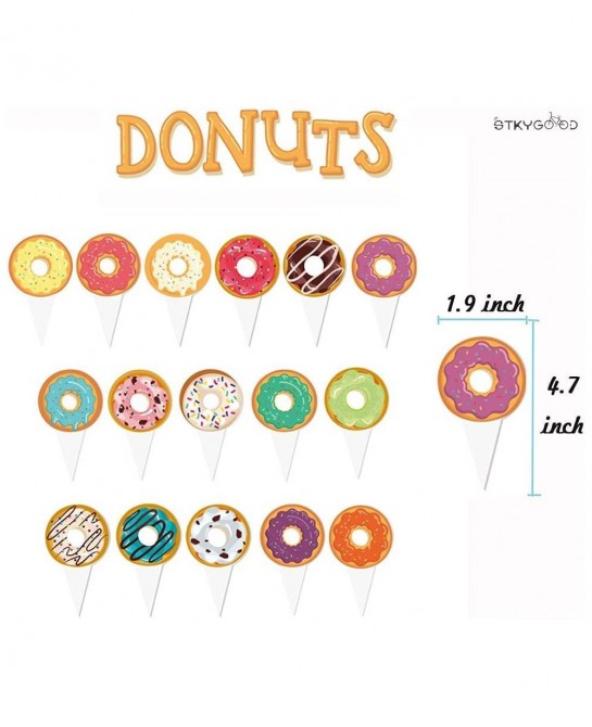 Donut Birthday Party Decorations Set Donut Party Decorations Donut Grow Up Party Supplies Donut Balloons&Banner Decorations D...