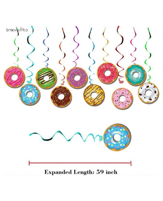 Donut Birthday Party Decorations Set Donut Party Decorations Donut Grow Up Party Supplies Donut Balloons&Banner Decorations D...