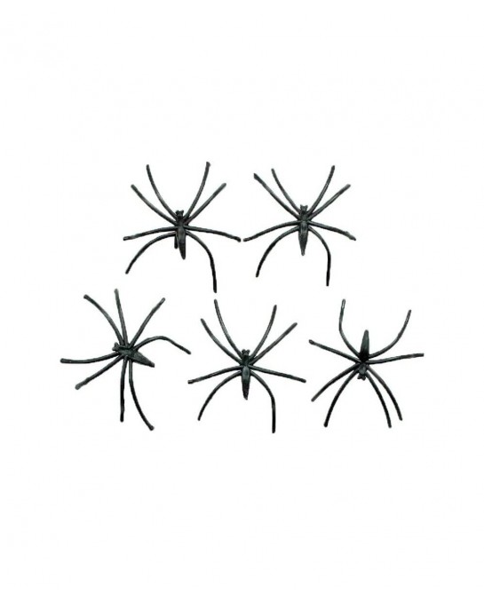 100PCS Fake Spider Joke Toys for Prank Plastic Fake Spider Plastic Realistic Spiders for Halloween Party $14.53 Gags & Practi...