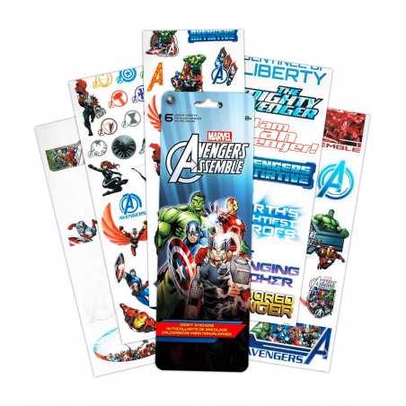 Bundle of 3 Superhero Magic Pictures Activity Books Set - Justice League Batman Spiderman and Avengers No Mess Books with Sti...